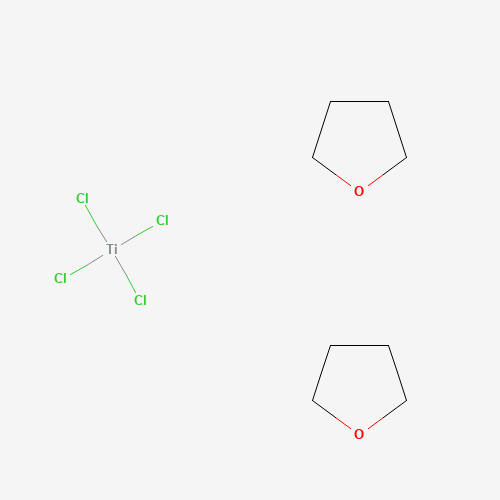 oxolane;tetrachlorotitanium (CAS: 31011-57-1) - Chemical Structure and Molecular Formula 