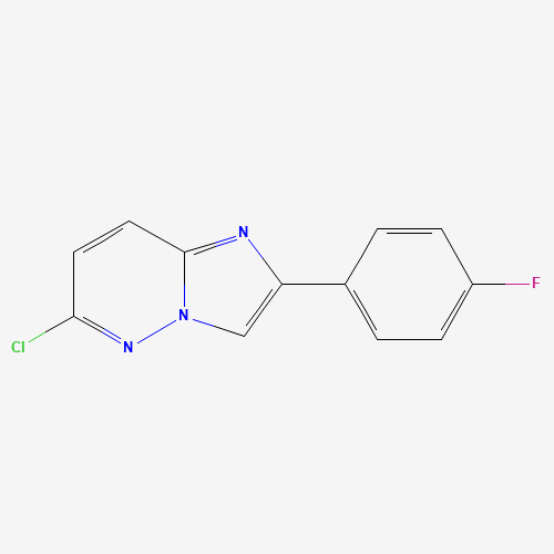 6-chloro-2-(4-fluorophenyl)imidazo[1,2-b]pyridazine (CAS: 244081-70-7) - Related Chemical Product