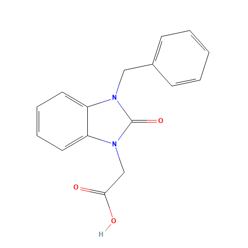 2-(3-benzyl-2-oxobenzimidazol-1-yl)acetic acid (CAS: 75389-70-7) - Related Chemical Product