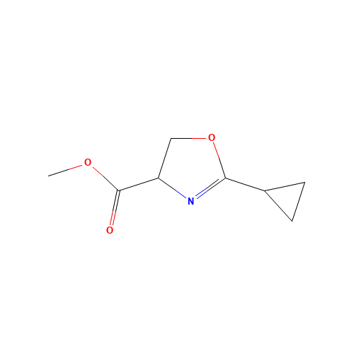 methyl 2-cyclopropyl-4,5-dihydro-1,3-oxazole-4-carboxylate (CAS: 1344088-61-4) - Related Chemical Product