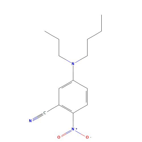 5-[butyl(propyl)amino]-2-nitrobenzonitrile (CAS: 821776-59-4) - Related Chemical Product
