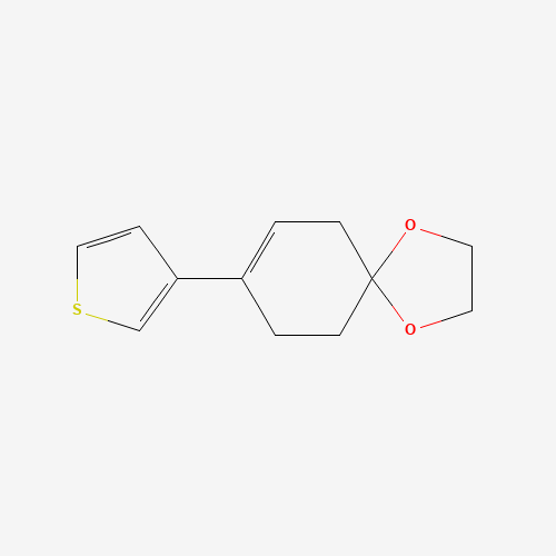8-thiophen-3-yl-1,4-dioxaspiro[4.5]dec-7-ene (CAS: 1400657-60-4) - Related Chemical Product