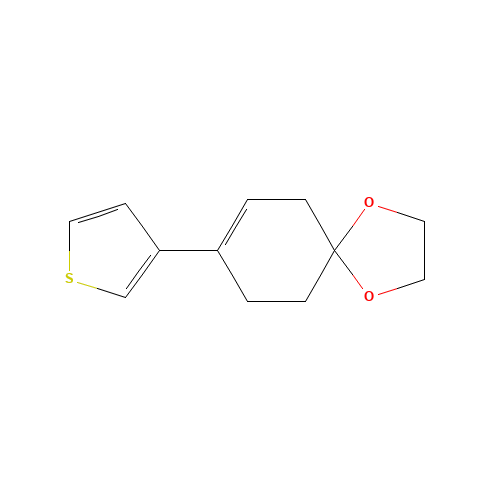 8-thiophen-3-yl-1,4-dioxaspiro[4.5]dec-7-ene (CAS: 1400657-60-4) - Related Chemical Product