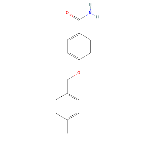 4-[(4-methylphenyl)methoxy]benzamide (CAS: 915899-86-4) - Chemical Structure and Molecular Formula 