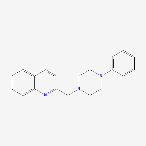 2-[(4-phenylpiperazin-1-yl)methyl]quinoline (CAS: 39819-27-7) - Related Chemical Product