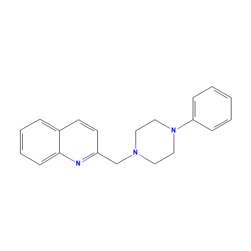 2-[(4-phenylpiperazin-1-yl)methyl]quinoline (CAS: 39819-27-7) - Related Chemical Product