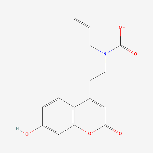 N-[2-(7-hydroxy-2-oxochromen-4-yl)ethyl]-N-prop-2-enylcarbamate (CAS: 1607803-61-1) - Related Chemical Product