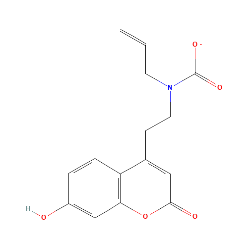 N-[2-(7-hydroxy-2-oxochromen-4-yl)ethyl]-N-prop-2-enylcarbamate (CAS: 1607803-61-1) - Related Chemical Product