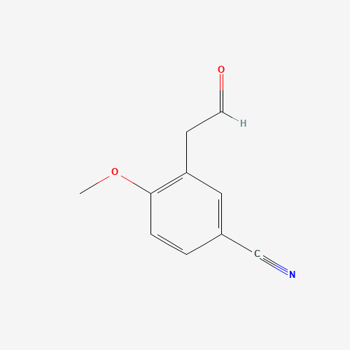 4-methoxy-3-(2-oxoethyl)benzonitrile (CAS: 1374573-09-7) - Related Chemical Product