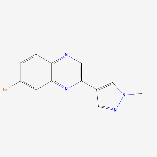 7-bromo-2-(1-methylpyrazol-4-yl)quinoxaline (CAS: 1083325-87-4) - Related Chemical Product