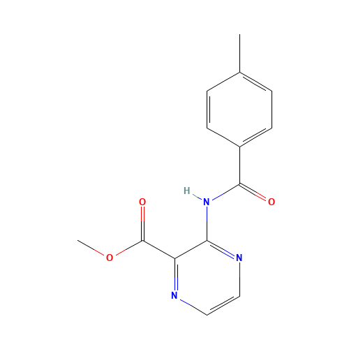 methyl 3-[(4-methylbenzoyl)amino]pyrazine-2-carboxylate (CAS: 155513-77-2) - Related Chemical Product
