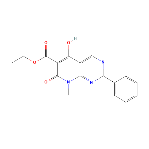 ethyl 5-hydroxy-8-methyl-7-oxo-2-phenylpyrido[2,3-d]pyrimidine-6-carboxylate (CAS: 1253791-89-7) - Related Chemical Product