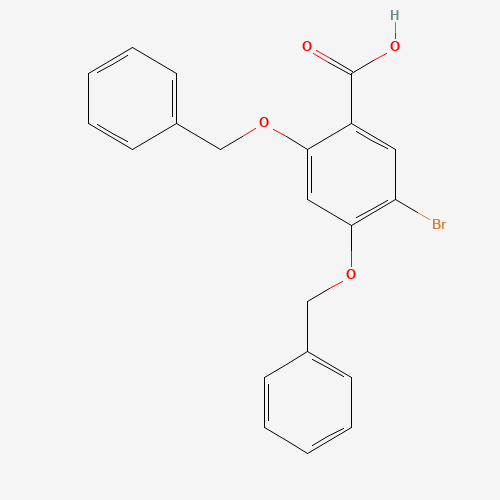 5-bromo-2,4-bis(phenylmethoxy)benzoic acid (CAS: 912545-10-9) - Related Chemical Product