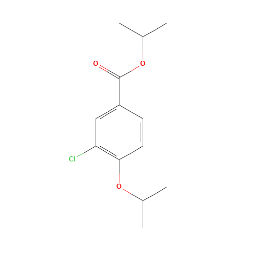 propan-2-yl 3-chloro-4-propan-2-yloxybenzoate (CAS: 1312008-54-0) - Related Chemical Product