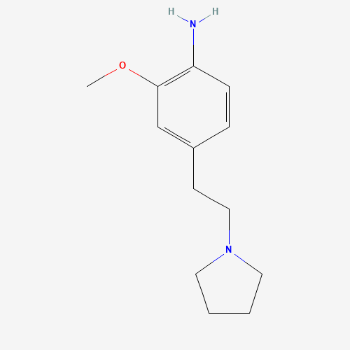 2-methoxy-4-(2-pyrrolidin-1-ylethyl)aniline (CAS: 1315513-56-4) - Related Chemical Product