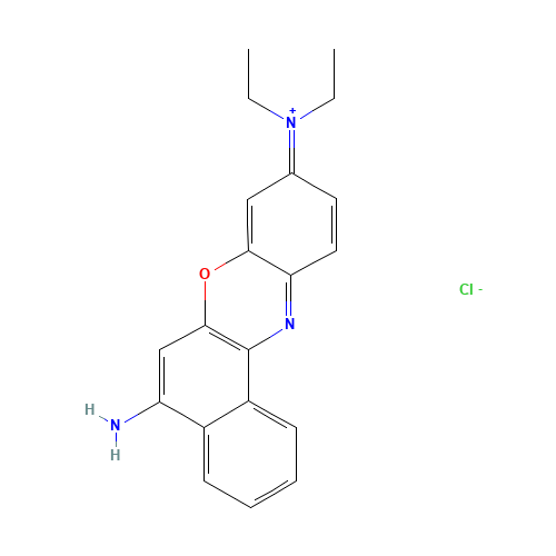 [9-(diethylamino)benzo[a]phenoxazin-5-ylidene]azanium;chloride (CAS: 2381-85-3) - Related Chemical Product
