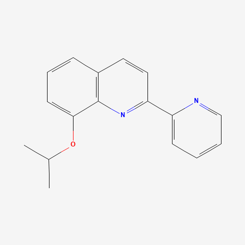 8-propan-2-yloxy-2-pyridin-2-ylquinoline (CAS: 1258844-99-3) - Related Chemical Product