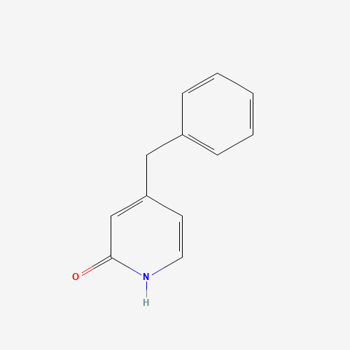 4-benzyl-1H-pyridin-2-one (CAS: 51624-80-7) - Chemical Structure and Molecular Formula 