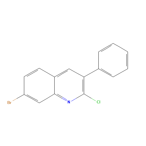 7-bromo-2-chloro-3-phenylquinoline (CAS: 85274-44-8) - Related Chemical Product