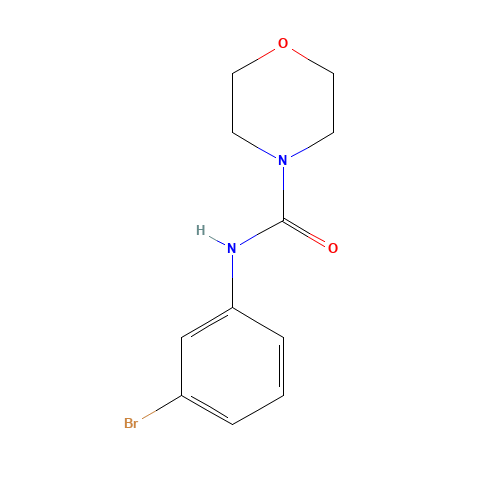 N-(3-bromophenyl)morpholine-4-carboxamide (CAS: 349119-15-9) - Related Chemical Product