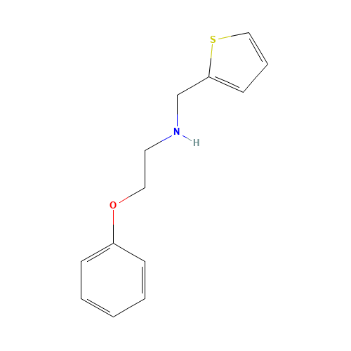 2-phenoxy-N-(thiophen-2-ylmethyl)ethanamine (CAS: 805960-91-2) - Related Chemical Product