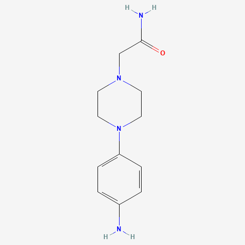 2-[4-(4-aminophenyl)piperazin-1-yl]acetamide (CAS: 643087-94-9) - Related Chemical Product
