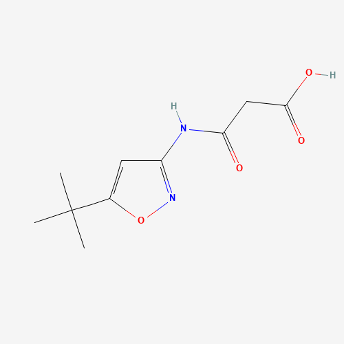 3-[(5-tert-butyl-1,2-oxazol-3-yl)amino]-3-oxopropanoic acid (CAS: 827029-19-6) - Related Chemical Product
