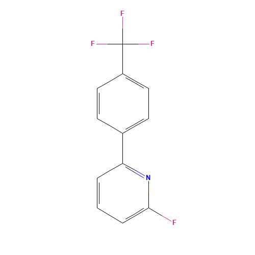 2-fluoro-6-[4-(trifluoromethyl)phenyl]pyridine (CAS: 180606-18-2) - Related Chemical Product