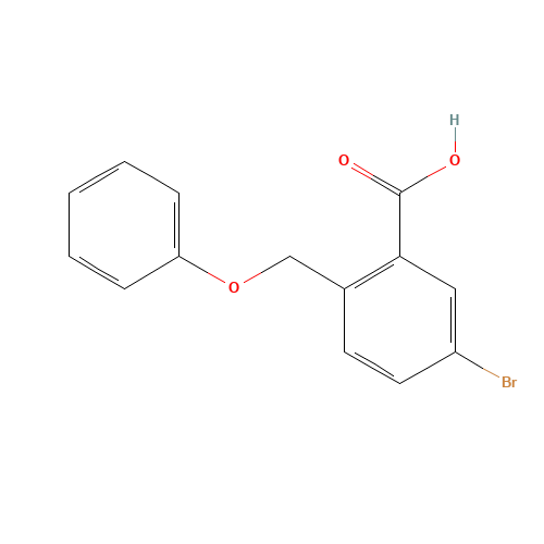 5-bromo-2-(phenoxymethyl)benzoic acid (CAS: 79669-52-6) - Related Chemical Product