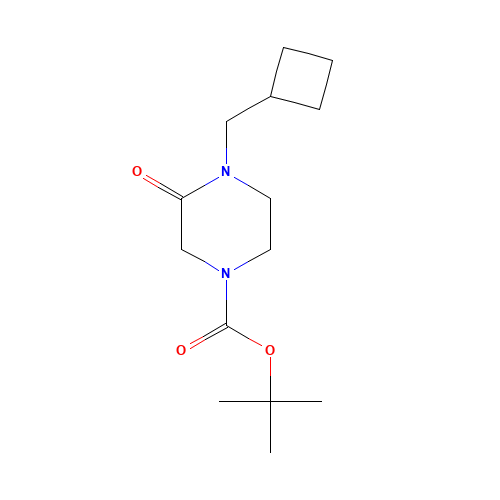 tert-butyl 4-(cyclobutylmethyl)-3-oxopiperazine-1-carboxylate (CAS: 1284248-93-6) - Related Chemical Product