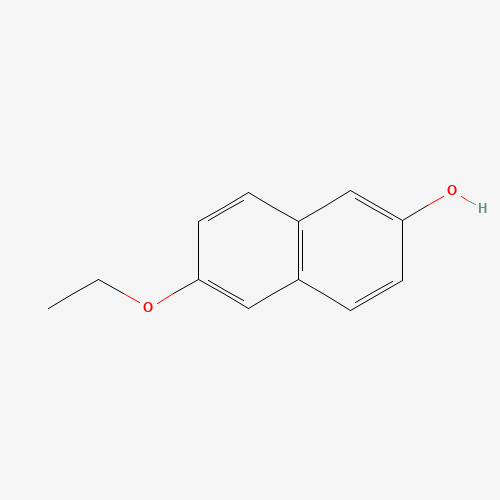 6-ethoxynaphthalen-2-ol (CAS: 150788-85-5) - Chemical Structure and Molecular Formula 
