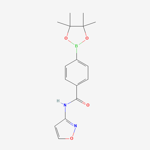 N-(1,2-oxazol-3-yl)-4-(4,4,5,5-tetramethyl-1,3,2-dioxaborolan-2-yl)benzamide (CAS: 1419221-38-7) - Related Chemical Product
