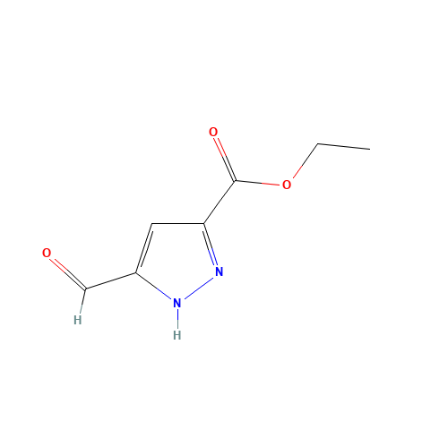 ethyl 5-formyl-1H-pyrazole-3-carboxylate (CAS: 93290-12-1) - Related Chemical Product