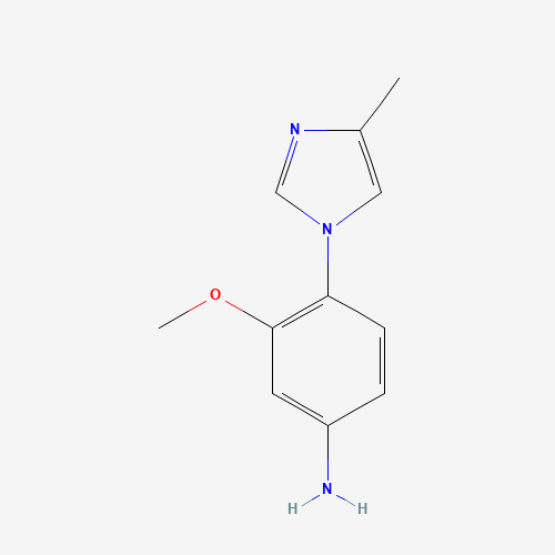 3-methoxy-4-(4-methylimidazol-1-yl)aniline (CAS: 958245-18-6) - Related Chemical Product