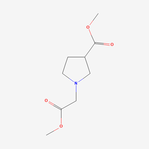 methyl 1-(2-methoxy-2-oxoethyl)pyrrolidine-3-carboxylate (CAS: 121564-87-2) - Related Chemical Product