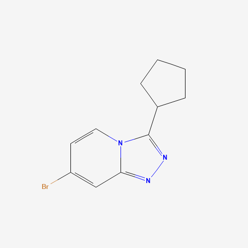 7-bromo-3-cyclopentyl-[1,2,4]triazolo[4,3-a]pyridine (CAS: 1021923-47-6) - Related Chemical Product