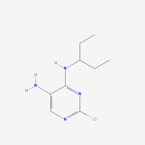 2-chloro-4-N-pentan-3-ylpyrimidine-4,5-diamine (CAS: 959796-52-2) - Related Chemical Product