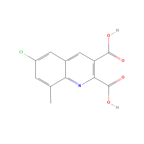 6-chloro-8-methylquinoline-2,3-dicarboxylic acid (CAS: 948289-44-9) - Related Chemical Product