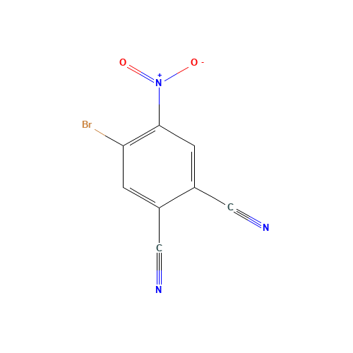 4-bromo-5-nitrobenzene-1,2-dicarbonitrile (CAS: 206268-72-6) - Related Chemical Product