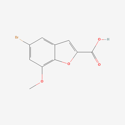 5-bromo-7-methoxy-1-benzofuran-2-carboxylic acid (CAS: 20037-37-0) - Related Chemical Product