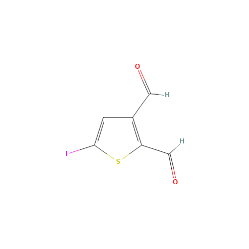 5-iodothiophene-2,3-dicarbaldehyde (CAS: 1357516-53-0) - Related Chemical Product