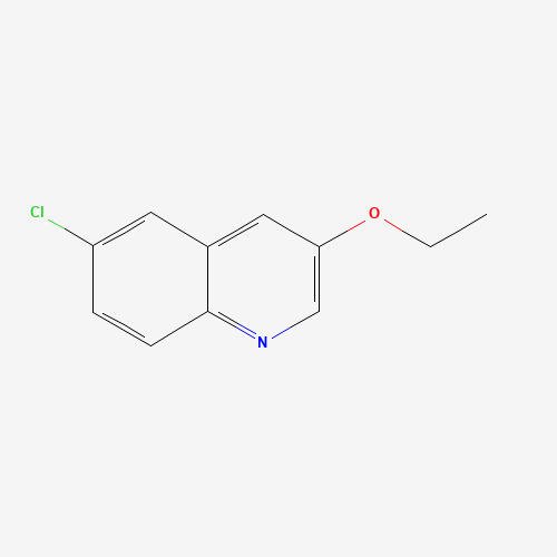 6-chloro-3-ethoxyquinoline (CAS: 1314390-46-9) - Chemical Structure and Molecular Formula 