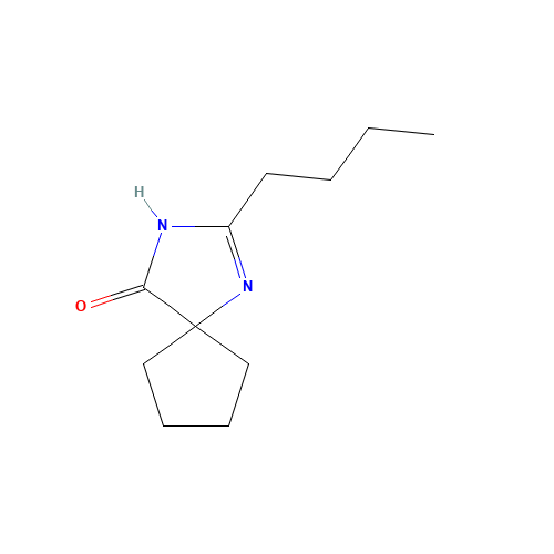 2-butyl-1,3-diazaspiro[4.4]non-1-en-4-one (CAS: 138402-05-8) - Related Chemical Product