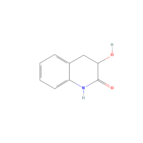 3-hydroxy-3,4-dihydro-1H-quinolin-2-one (CAS: 301155-96-4) - Chemical Structure and Molecular Formula 