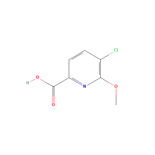 5-chloro-6-methoxypyridine-2-carboxylic acid (CAS: 1214373-91-7) - Related Chemical Product