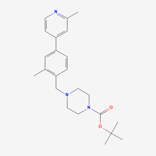 tert-butyl 4-[[2-methyl-4-(2-methylpyridin-4-yl)phenyl]methyl]piperazine-1-carboxylate (CAS: 1460035-33-9) - Related Chemical Product