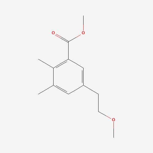 methyl 5-(2-methoxyethyl)-2,3-dimethylbenzoate (CAS: 1266728-19-1) - Related Chemical Product