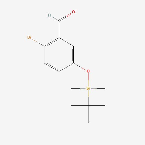 2-bromo-5-[tert-butyl(dimethyl)silyl]oxybenzaldehyde (CAS: 351418-50-3) - Related Chemical Product