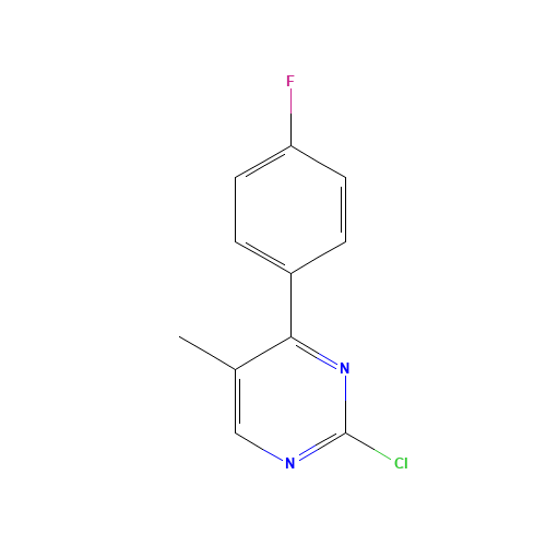 2-chloro-4-(4-fluorophenyl)-5-methylpyrimidine (CAS: 1341200-63-2) - Related Chemical Product