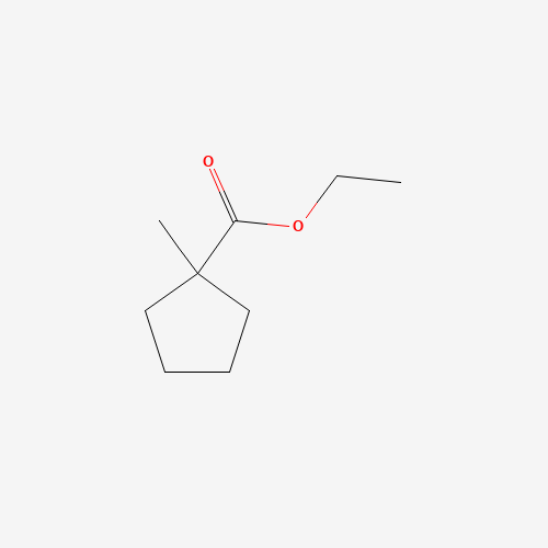 ethyl 1-methylcyclopentane-1-carboxylate (CAS: 6553-72-6) - Chemical Structure and Molecular Formula 
